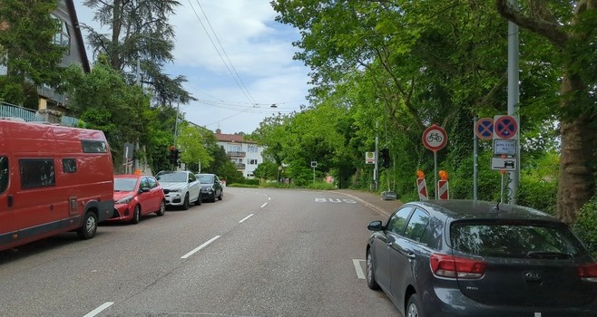 Radfahrverbot auf der Lenzhalde