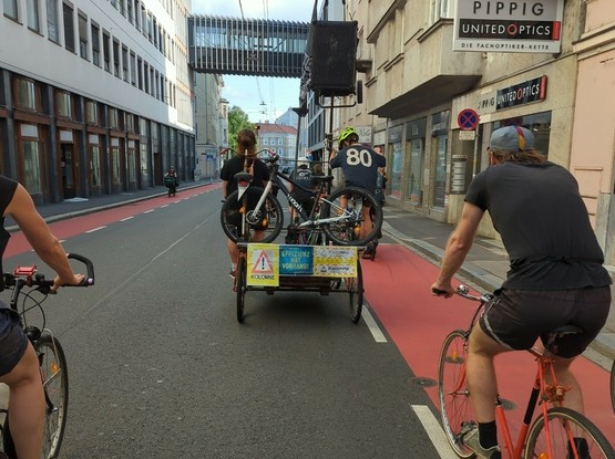 Soundbike für bis zu vier Personen